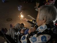 線香花火は風情があります💛